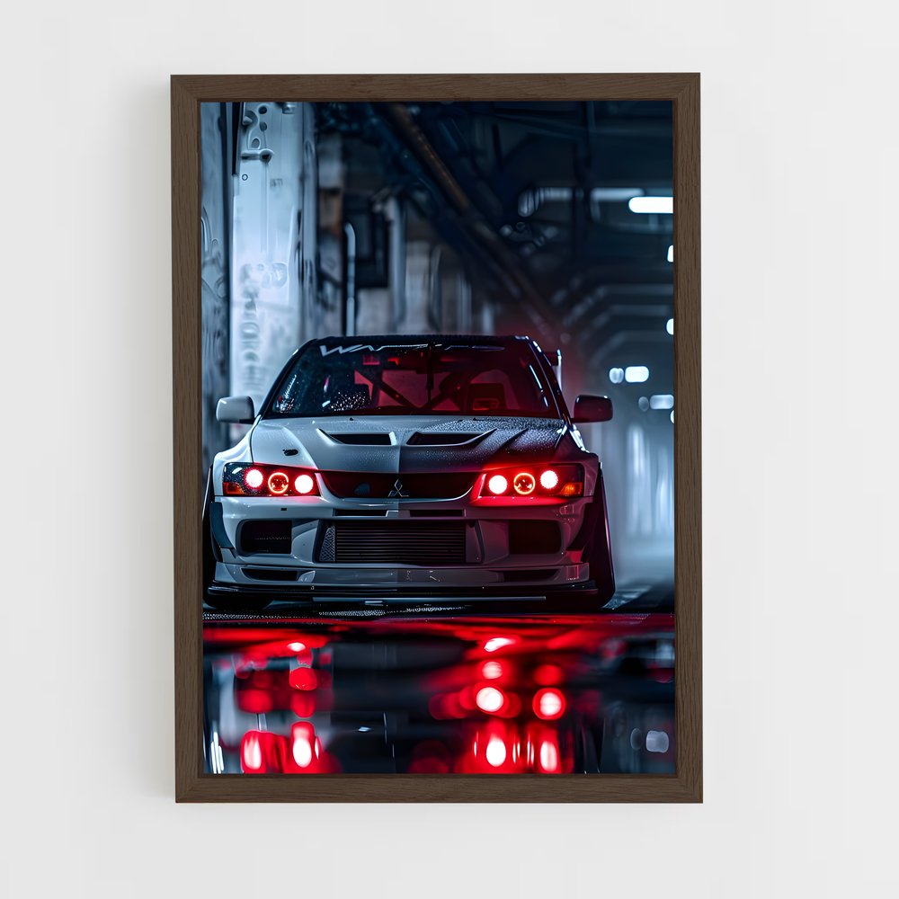 Poster Lancer Éclipse – affiche Mitsubishi (vue 5)